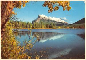 BR82684 mount rundle   alberta canada