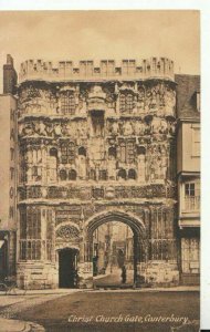 Kent Postcard - Christ Church Gate - Canterbury - Ref TZ9869