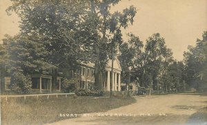 Postcard RPPC New Hampshire Haverhill Court Street Eastern Illustrating 23-5345