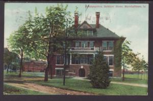 Headquarters,Soldiers Home,Marshalltown,IA Postcard