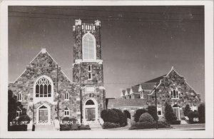 RPPC Postcard St Luke Methodist Church Kilgore Texas TX