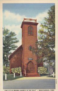 Little Brown Church In The Vale Nashua Iowa Curteich