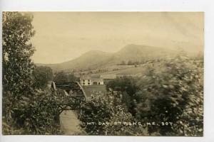 Strong ME Mount Day Iron Bridge RPPC Postcard