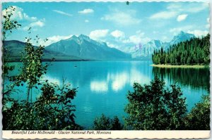 M-14577 Beautiful Lake McDonald Glacier National Park Montana