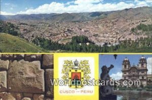 Vista Panoromica de la Ciudad Cuzco, Peru Unused 