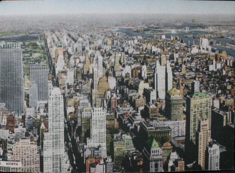 Panoramic view from Empire State Building