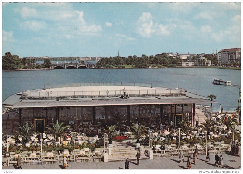 Aerial View, Restaurant, HAMBURG, Germany, 50-70's