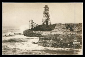 ABRO US 1910 Used Card WAVE MOTOR  Santa Cruz to Stockton Ca.
