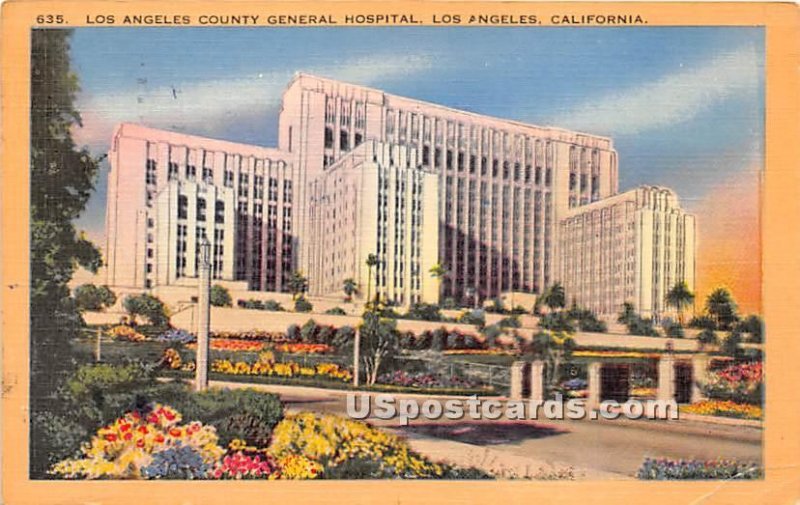 Los Angeles County General Hospital - California CA  