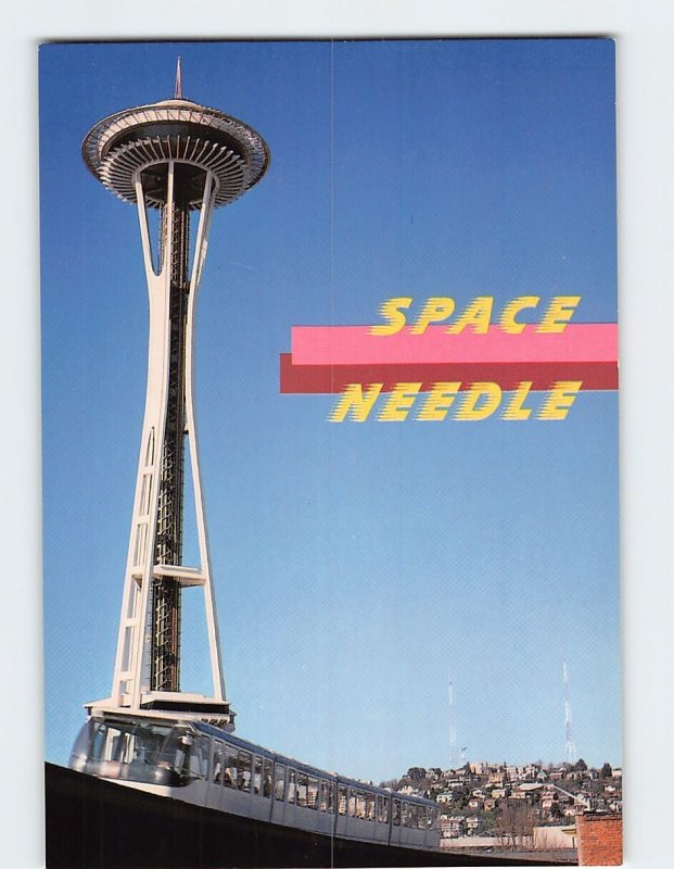 B-306665 Space Needle & Monorail Seattle Washington USA