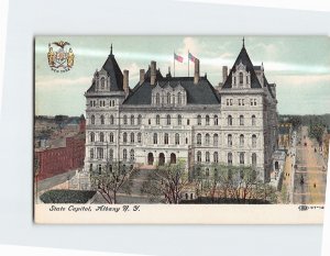 Postcard State Capitol Albany New York USA