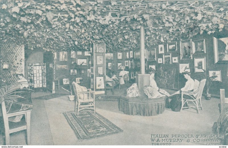 TORONTO , Ontario, Canada, PMC 1890s ; Italian Pergola & Art Room