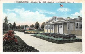 Restaurant Building Mountain Park Holyoke Massachusetts 1920s postcard