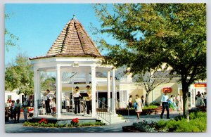 Florida~Cypress Gardens Southern Crossroads Bandstands~Dixieland~Chrome Postcard