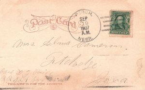 Vintage Postcard 1907 No Time To Monkey Two Monkies Reading Newspaper Comic Card