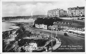 BR70201 king edward road onchan head douglkas isle of man real photo uk