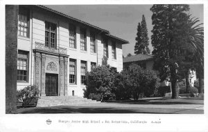 Sturges Junior High School San Bernardino California Frasher Real Photo postcard