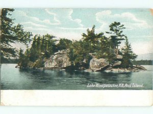 Divided-back LAKE SCENE Gilford & Laconia & Meredith & Wolfeboro NH AE5178