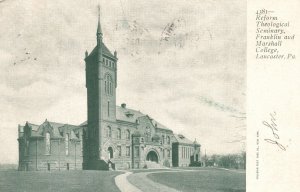 1905 Reform Theological Seminary Bldg. Lancaster Pennsylvania Vintage Postcard