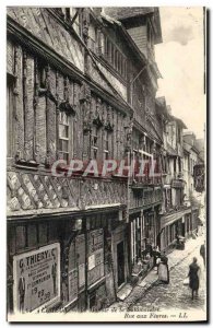 Old Postcard Lisieux The Manor of the Salamander Street to Fèvres