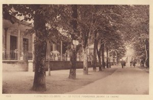 Plombieres Les Bains Promenade by Casino France Old Postcard