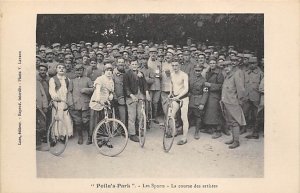 Peilu's Park Les Sports La Course des artistes Cycling  Cycliste Unused 