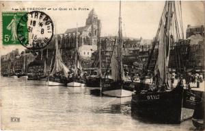 CPA Le TRÉPORT Le Quai et le Port (415850)