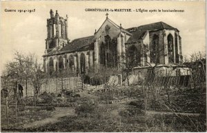 CPA GERBEVILLER de la Martyre L'Église apres MEURTHE et MOSELLE (101916)