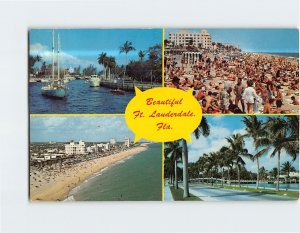 Postcard Views in Beautiful Fort Lauderdale Florida USA