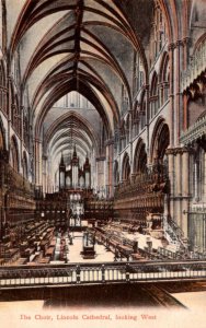 England Lincoln Cathedral The Choir