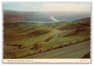 Postcard Famous Lewiston Hill On Hwy. 95 Continental View