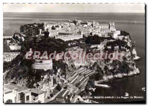 Old Postcard Monte Carlo The Rock