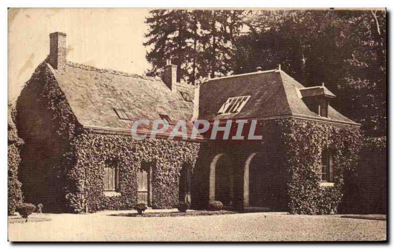 Old Postcard Reugny Chateau de la Valliere