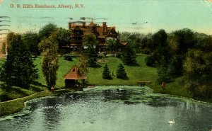 NY - Albany. D. B. Hill's Residence