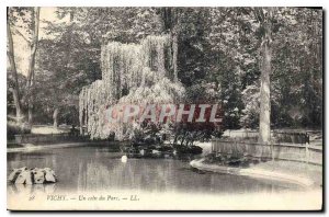 Postcard Old Vichy corner of the Park