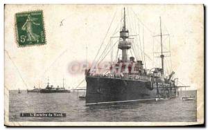 Old Postcard Boat War L & # 39escadre North