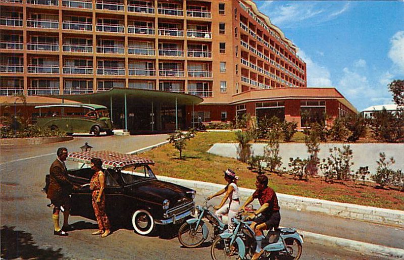 Entrance Bermudiana Hotel Hamilton Bermuda Unused 