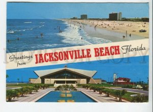 441212 Germany 1981 year Florida Jacksonville Beach RPPC sea ship mail