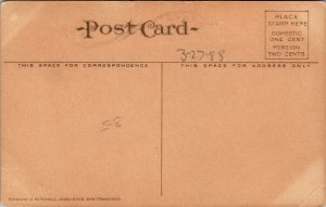 Vtg Salt Lake City Utah UT Amelia Palace 1910s Antique Old View Postcard