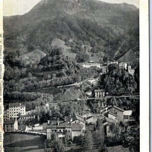 1907 Recoaro Fonti, Monte Spitz, Italy Panorama PC Alessi Cross Mountain A184