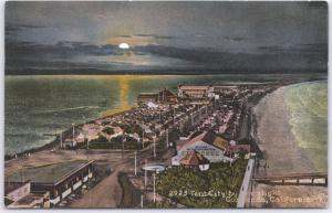 Coronado Beach, Calif., Tent City by Moonlight, Panama-California Expo. 1915