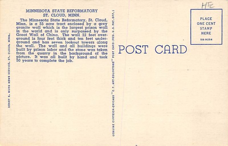 Minnesota State Reformatory Minnesota State Reformatory  - St. Cloud, Minneso...