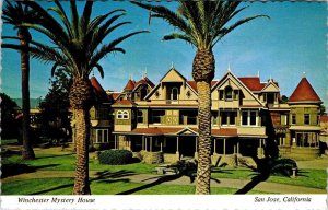 San Jose, CA California WINCHESTER MYSTERY HOUSE  Roadside Attraction  Postcard