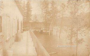 Deck on the Water in Jackman, Maine