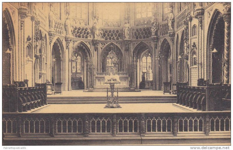 Interior View, Eglise Saint Jacques, Liege, Belgium 1900-10s