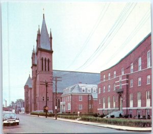 M-62542 St Patrick's Rectory Parish School and Church Nashua New Hampshire