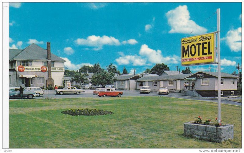 Marine Drive Motel , Vancouver , B.C. , Canada , 40-60s