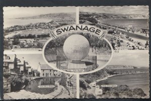 Dorset Postcard - 50's Views of Swanage. Posted 1958  RS16422