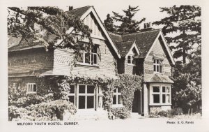 Milford YMCA Youth Hostel Surrey Real Photo Old Postcard