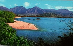 Hanalei Bay Kauai Filming Site South Pacific Movie Hawaii Hawaii Postcard